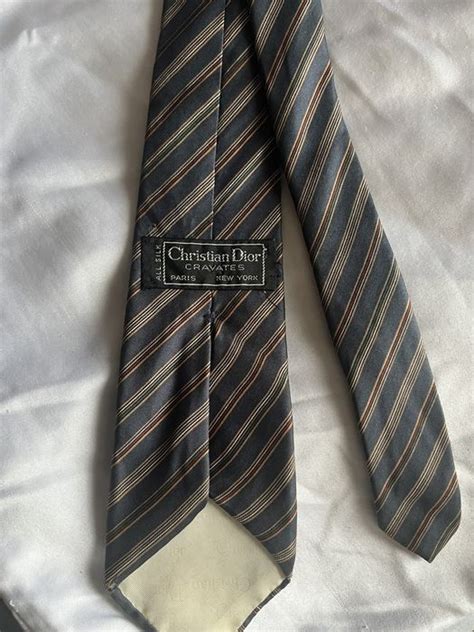 christian dior monsieur tie vintage|christian dior cravates tie.